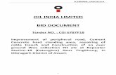 OIL INDIA LIMITED BID DOCUMENT (Fatengbor) Near Tingkhong, in Dibrugarh District of Assam E-TENDER: CGI6787P18 2 OIL INDIA LIMITED (A Government of India Enterprise) CONTRACTS SECTION,