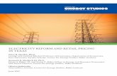 Electricity Reform and Retail Pricing in Texas - Rice … ·  · 2017-06-13“Electricity Reform and Retail Pricing in ... in 2016, the discount for Texas consumers dipped to $0