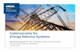 Cybersecurity for Energy Delivery Systems - nerc.com 1A DOE Ukraine...Cybersecurity for Energy Delivery Systems Michael Assante & Tim Conway (Under contract to DOE through Idaho National