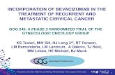 Title of Module/Lecture - gciggroup.com · •Stage IVB vs recurrent/persistent ... Cervix Ca Trial Outcome Index ... (neuropathy), BPI (Brief Pain Inventory)