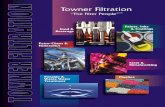 TOWNER FILTRATION · Towner Filtration has been in days a week to immediately respond business since 1953 serving the to your filtration needs. filtration needs of industry.