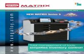 Tungaloy Report No. 393-E  Line  NNEW MATRIX Series 5EW MATRIX Series 5 Tungaloy Report No. 393-E Total management of tools simplifies inventory control!