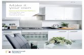 Make it your own - Keepmoat Homes... · Make it your own Keepmoat Homes Options ... Once you’ve reserved your home, we’ll invite you back into the ... a look that’s unique to