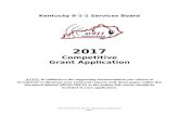 COVER PAGE - Welcome - Kentucky 911 Services Board CMRS Grant... · Web viewRobust emergency request routing that supports the automatic re-routing of emergency requests (9-1-1 calls)