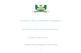 NATIONAL OPEN UNIVERSITY OF NIGERIA - nouedu.net 212 TROPICAL... · NATIONAL OPEN UNIVERSITY OF NIGERIA ... data are drawn mainly from geology and paleobotany; ... 2.0 AIMS AND OBJECTIVES