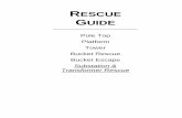 SECTION 100 - SCOPE AND PURPOSE - ATCO Electric · RESCUE GUIDE Pole Top Platform Tower Bucket Rescue Bucket Escape Substation & Transformer Rescue
