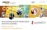 Direct printing tools for flexible hybrid electronics assembly€¦ ·  · 2017-03-14Direct printing tools for flexible hybrid electronics assembly David Grierson, ... We solve the