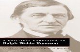 Ralph Waldo Emerson - University Press of Kentucky Adoption/Emer… ·  · 2017-01-26vi Contents 6. The Limits of Self-Reliance: Emerson, Slavery, and Abolition 152 James H. Read