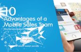 10 Advantages of a Mobile Sales Team - Salesforce.com · 10 Advantages of a Mobile Sales Team Page 4 ... time to focus on activities that move prospects through the sales ... of leads