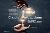 How do I perceive perceive my company? Crucial Perceptions€¦ ·  · 2017-12-11at the Concord Group Insurance Companies. Crucial Perceptions Ask yourself some questions: • How