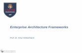 Enterprise Architecture Frameworks - Unicamdidattica.cs.unicam.it/lib/exe/fetch.php?media=didattica:... · There are a number of Enterprise Architecture Frameworks ... owner's perspective
