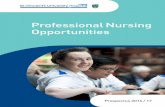 Professional Nursing Opportunities - St. Vincent's … ·  · 2017-08-31Professional Nursing Opportunities in St. Vincent’s University Hospital ... projects progressing with the