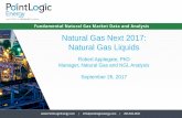 Natural Gas Next 2017: Natural Gas Liquids - OPIS · Natural Gas Next 2017: Natural Gas Liquids Robert Applegate, PhD Manager, Natural Gas and NGL Analysis September 26, 2017