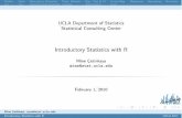 Introductory Statistics with R - UCLA Statistical …scc.stat.ucla.edu/page_attachments/0000/0122/10w-intro...Prelim. Data Descriptive Statistics Prob. Models Hyp. Test & CI Linear
