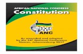 ANC Constitution€¦ ·  · 2018-03-26ANC Constitution as amended and adopted at the 54th National Conference, ... “Branch in good standing ... usually expressed in a written