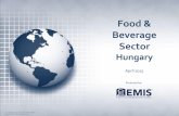 Food& Beverage Sector - EMIS Insight...A total of 4,971 companies are active in the food and beverage sector in Hungary. The majority of the companies (52%) are controlled by domestic