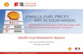 Shell® Fuel Rewards®: Basics - FRN University Docs/SFR Basics... · Spreadsheet available on ... bollard large building sign small building sign pump topper ... Careful not pull