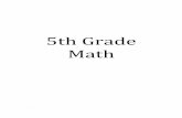 5th Grade Math - Richland Parish School Boardrichland.k12.la.us/documents/common core standards/cc/5th...iLEAP Assessment Guide 2 Math Grade 5 -1 Chapter 2: iLEAP Math, Grade 5 This
