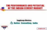 THE PERFORMANCE AND POTENTIAL OF THE INDIAN … · THE PERFORMANCE AND POTENTIAL OF THE INDIAN CEMENT ... of Plant Technology & Operation ... Loesche, FL Smidth Cement Mill VRM (Vertical