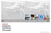 Dishwasher Training Programcteq.ca/Doc_texte/DishwasherTraining bosch.pdfcomplete flexibility in dishwasher loading. / / 2nd Edition/Revision 3 (3/4/04) 2 / Warranty Serial # Info