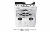 DirecTV RC64 Remote Control - Welcome to Revox Remote Wireless Remote …€¦ ·  · 2012-02-153 INTRODUCTION Congratulations! You now have an exclusive DIRECTV® Universal Remote