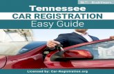 Tennessee CAR REGISTRATION Easy Guidecar-registration.org.s3.amazonaws.com/pdf/checklist/renew... · 24-Hour Lost Key Service If keys are ... for labor and key making. Rental Car