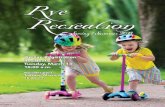 Rye Recreation - egovlink.com · SUMMER CAMP INFORMATION Tuesday, June 26 - Friday, August 3, 2018 For an UNFORGETTABLE summer, join us at Rye Recreation! REGISTRATION ON-LINE ONLY