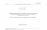 AIRWORTHINESS INSPECTOR MANUAL - Civil Aviation …flightsafety.caanepal.org.np/uploads/files/_1479277907.… ·  · 2016-11-16Airworthiness Inspector Manual Airworthiness Inspector’s