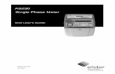 AS230 Single Phase Meter - MWA Technology€¦ · AS230 Single Phase Meter End User's Guide M200 500 5B 12.2011