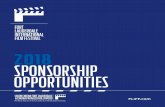 2018 SPONSORSHIP OPPORTUNITIES - fliff.com SPONSORSHIP OPPORTUNITIES FLiFF.com SAVOR CINEMA FORT LAUDERDALE & CINEMA PARADISO HOLLYWOOD The Ocial Theatres of the Fort Lauderdale International
