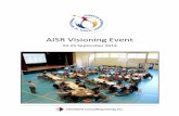 AISR Visioning Event - Cleveland Consulting Group On 23-25 September, we undertook an activity to develop a vision for AISR, as well as action steps to realize our vision and guiding