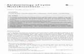 Epidemiology of Lyme Neuroborreliosis - …davidsyounger.com/sites/default/files/blog_pdf/Attachment D.pdf · Lyme disease Borrelia burgdorferi Neurology Public health Epidemiology