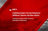 Exploiting modern microarchitectures: Meltdown, … Exploiting modern microarchitectures: Meltdown, Spectre, and other ... 8 Exploiting modern microarchitectures: Meltdown, Spectre,