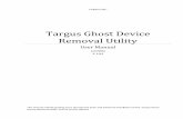 Targus Ghost Device Removal Utility – User Guide (PDF)cdn.targus.com/web/us/downloads/targus-ghost-device-removal... · 7klv pdqxdo lqwhqgv jxlglqj xvhuv wkurxjk wkh edvlf dqg dgydqfhg