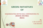 MAHARASHTRA METRO RAIL CORPORATION LTD. …iricen.gov.in/iricen/iricen_day/2017/5_A_B_Gupta.pdf · generation from project planning and design ... Regenerative breaking System ...