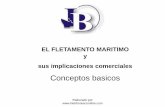 El fletamento Maritimo - Interbrokers Colombia · puede ser SG (Specific Gravity) entre 0..92/0.94. ... • CP: Charter Party: ... • GENCON CP: Es el contrato mas ...