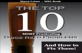 Maryn Leister - MKL Reeds THE T OP 10 · 10THE T OP Oboe R eed Pr oblems MOST Frustrating Maryn Leister - MKL Reeds And How to Fix Them!