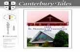 111 Cactus Avenue - St. Theodore of Canterbury …Canterbury Tales St. Theodore of Canterbury Anglican Church Greetings from The Reverend Bruce Fraser My Dear friends and members of