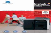 Enterprise Document Solutions. Evolved. - KONICA … Document Solutions. Evolved. bizhub C652/C652DS bizhub C552 bizhub C452 Model shown is C652 with options. 2012 MFP Line of the