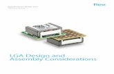 Application Note 317 - Flex · LGA Design and Assembly Considerations Application Note 317 Flex Power Modules