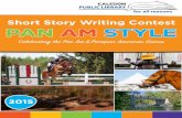 Short Story Writing Contest PAN AM STYLE - Caledon … am...Our Pan Am Legacy Short Story Writing Contest SHARING THE SPIRIT OF THE GAMES The Pan American Games are the world’s third