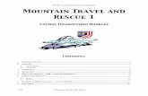 MTR 1 Course Information Booklet. Mountain Travel and Rescue 1 · MTR 1 Course Information Booklet. 3/25 Pinecrest Nordic Ski Patrol 2 Agenda Note: the agenda is subject to change