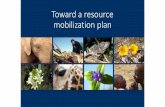 Toward a resource mobilization plan - CBD Home · Develop a coherent resource mobilization plan REVIEW BROADER CONTEXT 1a) Identify sectoral drivers of loss 1b) Assess sectoral institutions