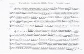 estasweden.seestasweden.se/.../2016/12/Twinkle-variationer-Violin.pdf ·  · 2016-12-29Twinkle , twinkle little Star - Variations Violine 11 13 16 19 21 23 + pizz v.s. Violine arco