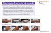 Non-healing lower extremity wounds - Smith & Nephe€¦ · Non-healing lower extremity wounds A 63-year-old diabetic male underwent a forefoot amputation of the right leg over 2 years
