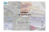 CANbus in transport - Vzdělávací portál SDT€¢ Tachograph vehicle speed • Coolant temperature engine • FMS-standard information your FMS CANbus Truck specific FMS standard
