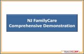 NJ FamilyCare Comprehensive Demonstration · Hospital WM ASAM 3.7 ... • Cover letter • Brochure • Application printed as a booklet with perforated ... new application, MLTSS,