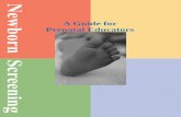 A Guide for Prenatal Educators - Baby's First Test guide for...A Guide for Prenatal Educators This booklet is made possible by This project is supported by a grant from the U.S. Department