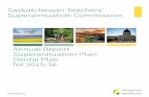 Saskatchewan Teachers’ Superannuation Commission TSC Final Annual Report... · The Saskatchewan Teachers' Superannuation Commission 129 ... Commission member role and responsibilities