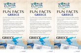 FUN FACTS - sodexosites.com€¦ · FUN FACTS GREECE FUN FACTS GREECE ... Source:  • The official name of Greece is the Hellenic Republic.